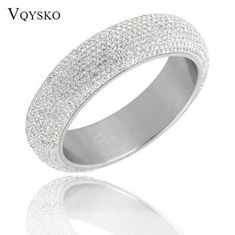 2022 New Styles Wide Heavy Stainless Steel Bangles For Woman Shining Womens Bangles With Good White CZ Austrian Crystal ► Photo 1/6