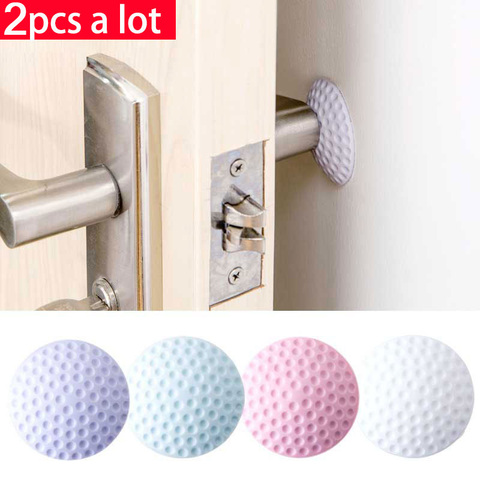 Vanzlife silent gate magic Sponge fenders door children protective Silicone Wall handle protect pad stickers Collision avoidance ► Photo 1/6