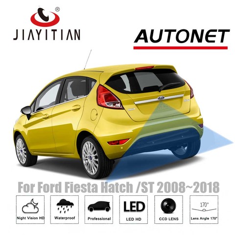 JIAYITIAN rear view camera for Ford Fiesta hatch Fiesta ST 2008~2022 CCD Night Vision Backup camera Parking license plate camera ► Photo 1/1