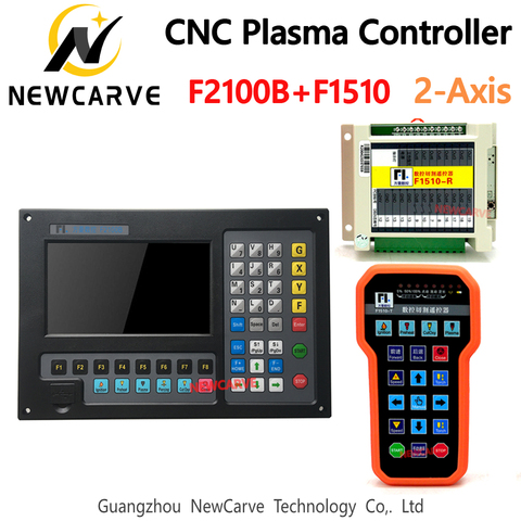 CNC F2100B 2-axis Plasma Linkage Controller With Wireless Anti-fall Remote F1510 For Plasma Flame Cutting Machine NEWCARVE ► Photo 1/6