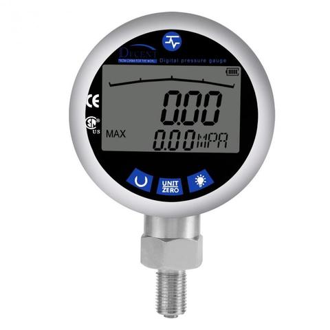 New  Precise Digital Hydraulic Pressure Gauge 400BAR 0-40Mpa 10000PSI with G1/4 Connector Wholesale ► Photo 1/6