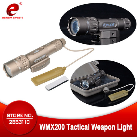 Night Evolution Tactical Flashlight Hunting Lantern WMX200 IR Gun Light Airsoft Hunting Lamp Weapons Gun Light NE04014 ► Photo 1/6