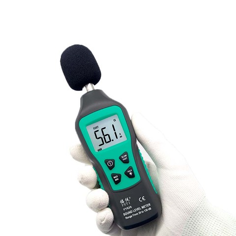 Decibel Meter Digital Sound Level Meter 30-130dB Noise dB Measuring Instrument Monitoring Tester Volume spl meter sonometre ► Photo 1/6