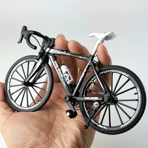 Gift Finger Bike Kids Toy Diecast Model Home Decoration Road Bicycle Mini Alloy