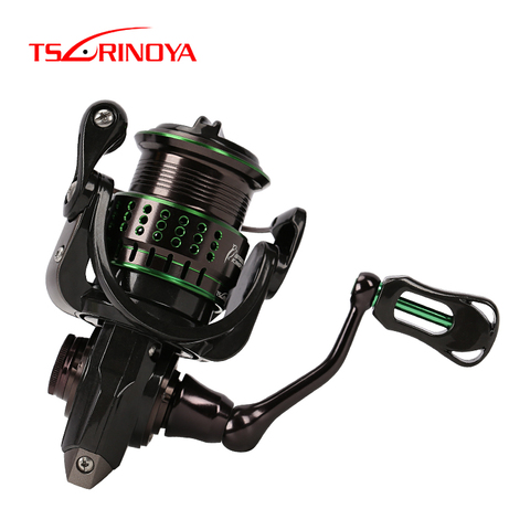 TSURINOYA KINGFISHER Spinning Fishing Reel 800 1000 1500S 1500 162g 10+1BB 5.2:1 Gear Ratio 4kg Drag Carbon Reel Trout Reel ► Photo 1/6