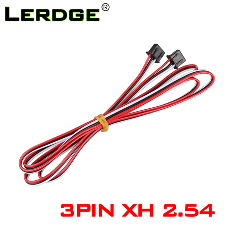 LERDGE 3d printer parts 3pin XH2.54 Connection line 1M Wire set and 2M Length cable 1pcs ► Photo 1/5