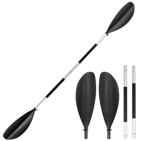 2022 New 4-Piece Quick Release Asymmetrical Kayak Paddle Board Water Sports paddle for kayak inflatable boat sup board stand ► Photo 1/6