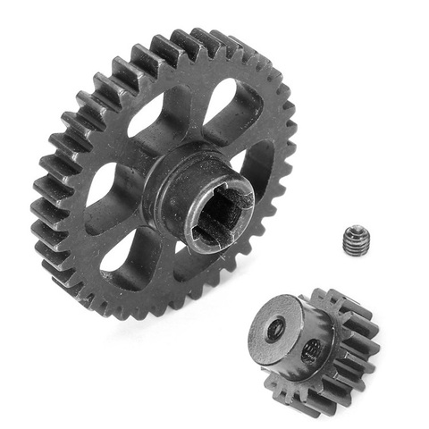 Upgrade Part Metal Reduction Gear + Motor Gear Spare Parts for Wltoys A949 A959 A969 A979 K929 RC Car Remote Control Toy Parts ► Photo 1/6