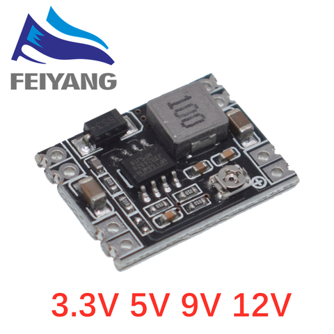 DC-DC Buck Step-down Power Supply Module 5V-12V 24V to 5V 3.3V 9V 12V Fixed Output High-Current ► Photo 1/2