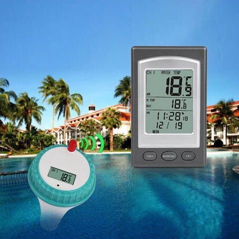 Water Thermometer, Pool Temperature Meter Waterproof Pool