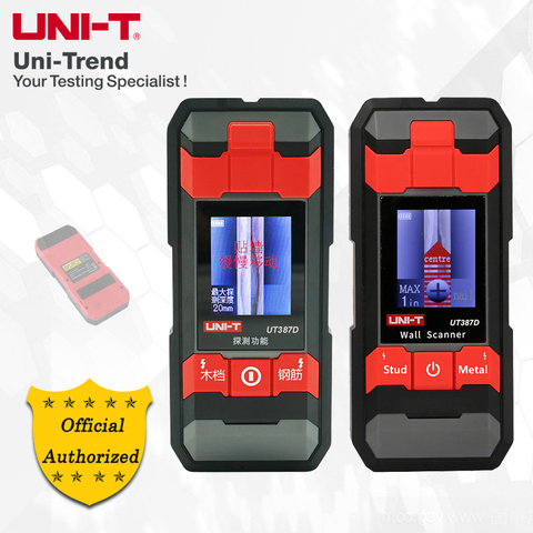 UNI-T UT387D Wall Scanner; steel bar/copper pipe/cable/metal wood detector, voice playback ► Photo 1/6