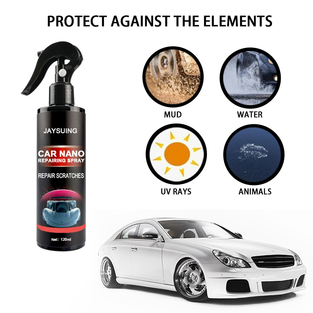 500ml All Car Color Liquid Ceramic Coating Spray Quick Nano Coating Detail  Spray Easily Repair Paint Scratches Water Spots Spray - AliExpress