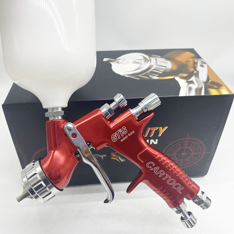 GTIS spray gun 1.3mm car painting tool high Atomization air paint sprayer airbrush gun ► Photo 1/6