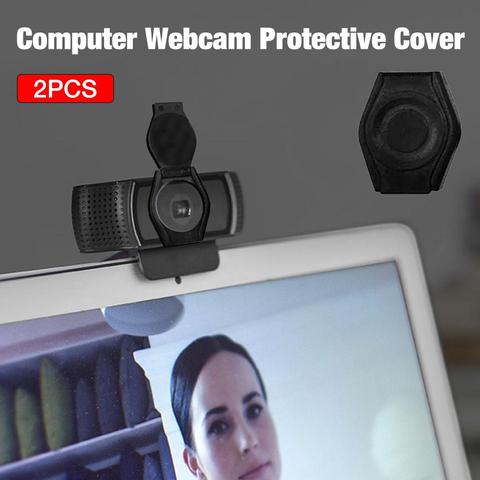 2PCS Webcam Privacy Shutter Lens Protective Cap Hood Dustproof Cover for Logitech HD Pro Webcam C920 C922 C930e ► Photo 1/6