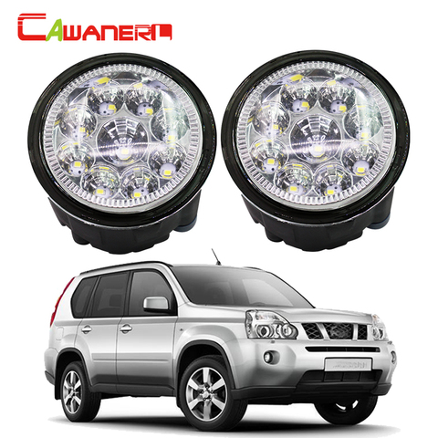 Cawanerl H8 H11 Car LED Light Fog Light Daytime Running Light 1 Pair For Nissan X-Trail (T31) Closed Off-Road Vehicle 2007-2013 ► Photo 1/6