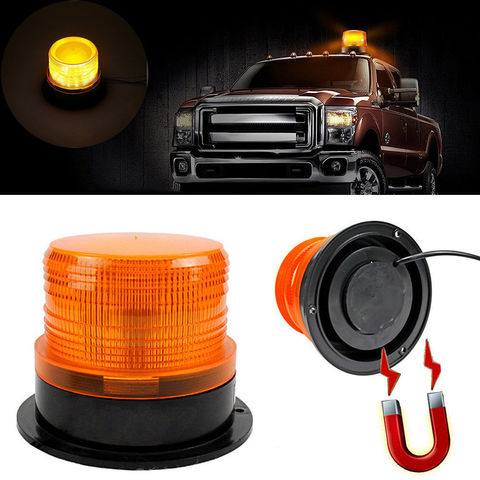 Emergency Flash Strobe Lamp Car Rotating Traffic Safety Warning Lights School Indication Led Yellow Round Ceiling Box Flash Lamp ► Photo 1/6