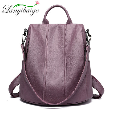 Fashion Anti-theft Backpack Designers Large Backpack Shoulder Bag Women Backpack for School Style Leather Bag College Mochilas ► Photo 1/6