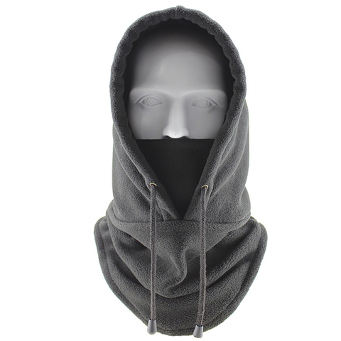 Winter Windproof Hiking Caps,Men Warm Thermal Fleece Balaclava Face Beanies,Ski Bike Motorcycle Neck Warmer Helmet Hat ► Photo 1/6