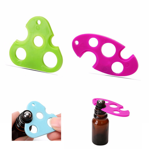 1pc Essential Oil Opener Key Tool Remover For Roller Ball and Caps Bottles Plastic Opener Roller Bottle Corkscrew Tool Wholesale ► Photo 1/6