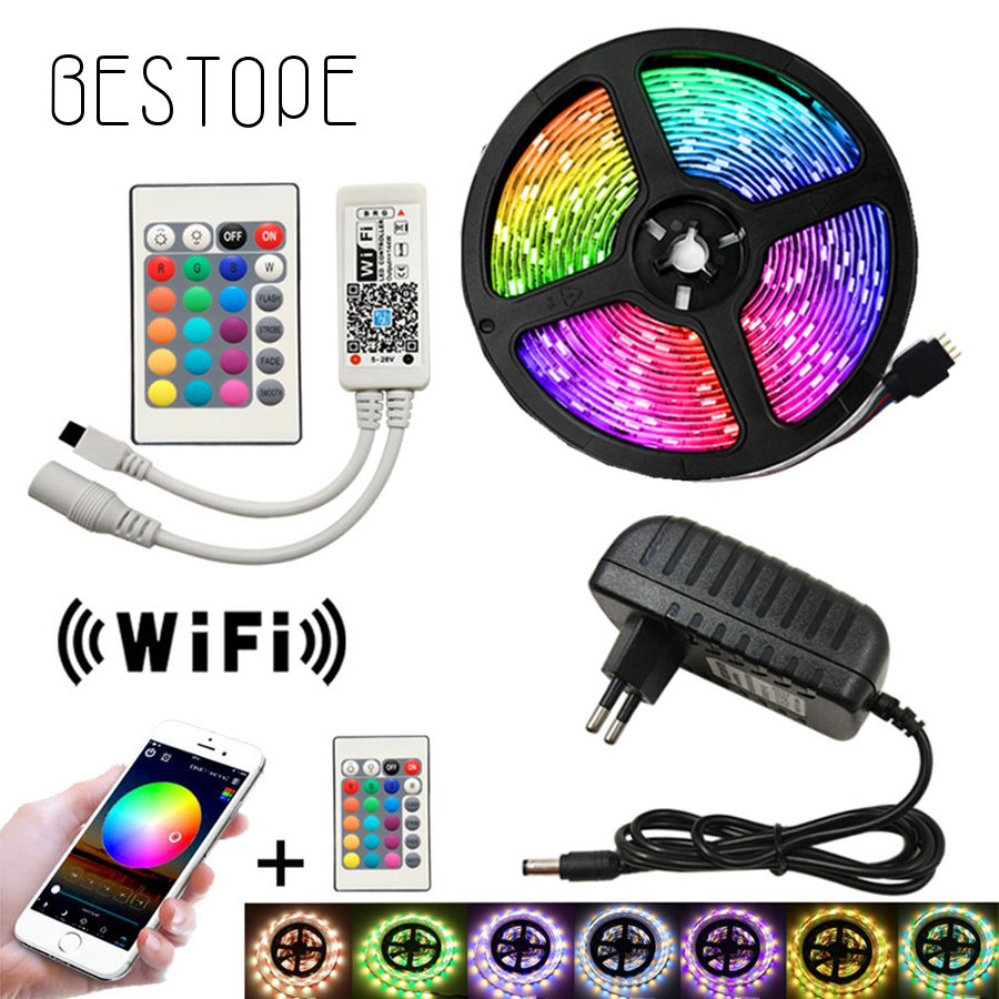 5050 LED strip RGB/RGBW 5M 300LEDs Color Changeable+Remote Controller+12V POWER 