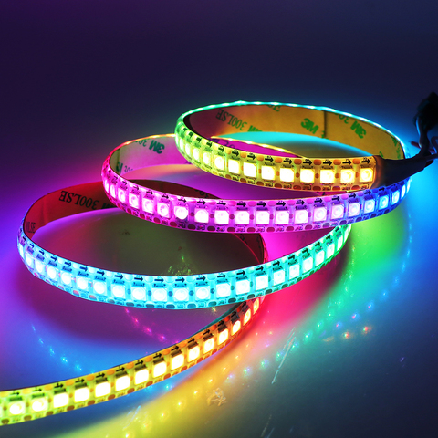 DC 5V WS2812B LED Strip Waterproof 30LEDs/m 60LEDs/m 144Leds/m 5050 Fullcolor Flexible LED Light Lamp 1m 2m 3m 4m 5m ► Photo 1/6