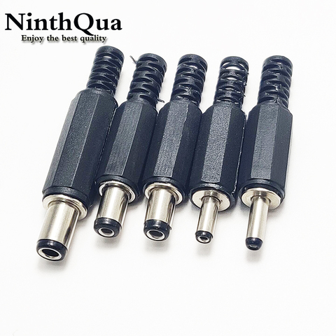 2/5/10pcs DC Power Male plug 5.5* 2.1mm 5.5* 2.5mm 3.5 * 1.35mm 6.3* 3.0mm 3.5*1.1mm adapter connector plug 5.5 2.1 2.5 3.5 1.35 ► Photo 1/6