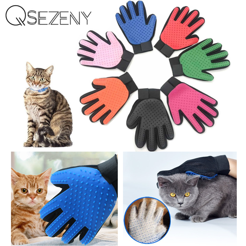 Cat Glove Cat Grooming Glove Pet Brush Glove for Cat Dog Hair Remove Brush Dog Deshedding Cleaning Combs Massage Gloves ► Photo 1/5