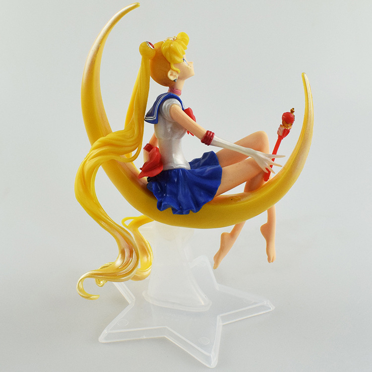 4pcs set Anime Sailor Moon Tsukino PVC Figuren Modell 