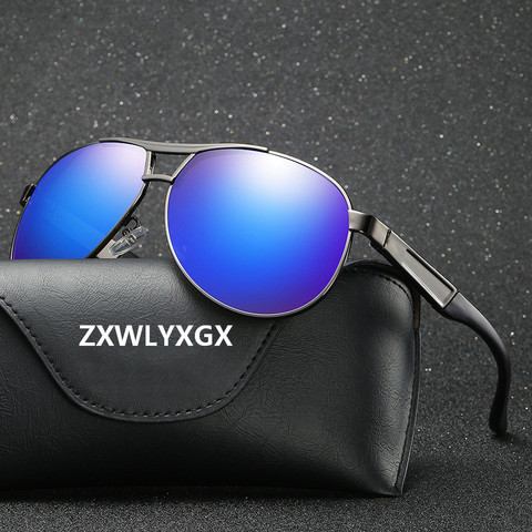 ZXWLYXGX Brand Classic Men Polarized Sunglasses Men/Women Driving Pilot Sunglass Man Eyewear High Quality Sun Glasses UV400 ► Photo 1/6