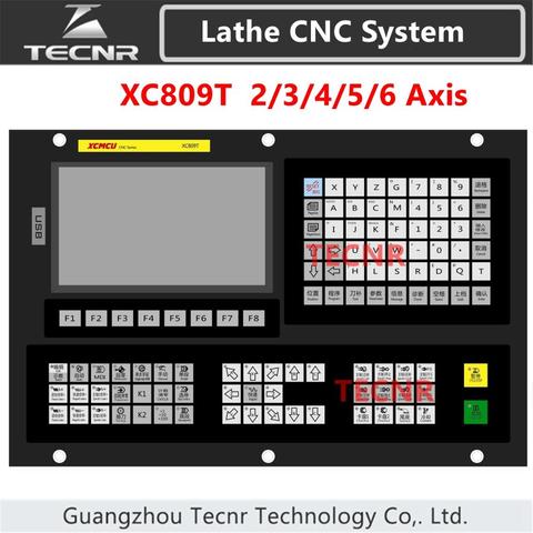 XC809T 2/3/4/5/6 Axis Multi functional Lathe CNC System Controller support G-code ATC Digital Spindles with Tool Magazine ► Photo 1/2