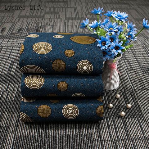 Lychee Life 1Yard Ankara African Wax Fabric High Quality 100% Polyester Women Dress Fabric Diy Sewing Accessories ► Photo 1/3