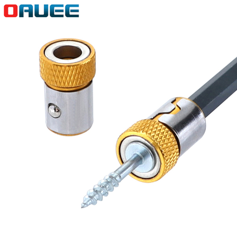 Screwdriver Magnetic Ring S2 Alloy Steel Anti-corrosion Magnetizer Removable Magnet Screwdriver Drill Bit 1/4 Inch 6.35mm ► Photo 1/6