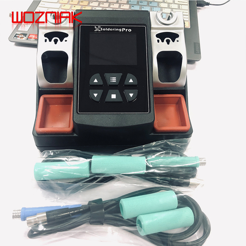 Xsoldering pro T210 Lead-free Soldering Station Rapid Heating 220W Power 2.5S Soldering Iron Universal JBC 210 245 Handle Tip ► Photo 1/6