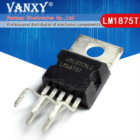 10PCS LM1875T TO220-5 LM1875 TO220 20W Audio Power Amplifier new and original ► Photo 1/5