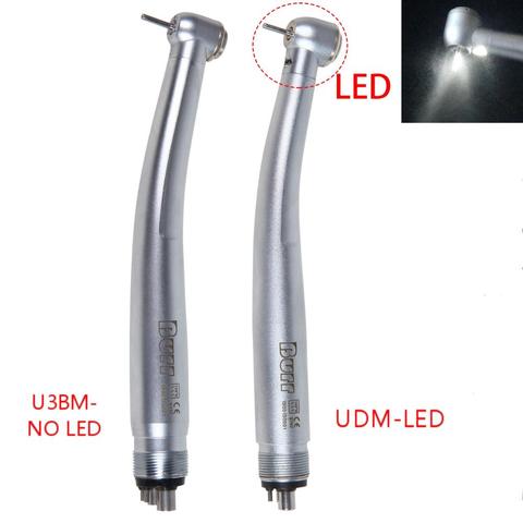 NSK Style Dental E-generator LED/NO-LED High Speed Turbine Handpiece Push Button 4 Hole Triple/Single Spray ► Photo 1/1