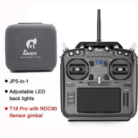 Jumper T18 Pro RDC90 Sensor JP5-in-1 Multi-Protocol RF Module OpenTX T18 Radio Transmitter With Hall Gimbals ► Photo 1/6