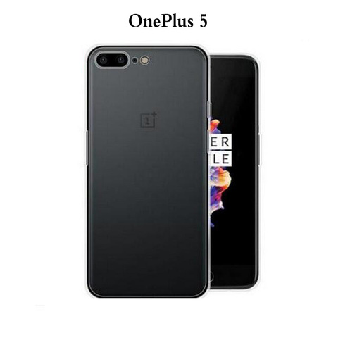 OnePlus5 Ultra Slim TPU Gel Felixble Protective Case Cover For One plus 5 Five OnePlus 5 OnePlus5 1 Plue 5 A5000 Clear Soft case ► Photo 1/6