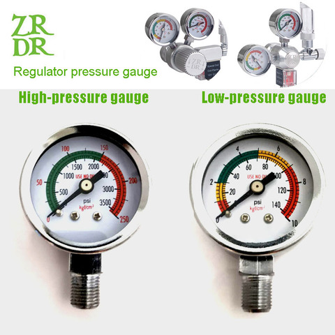 ZRDR accessory pressure gauge constant pressure gauge series regulator generator pressure indicator CO2 accessory gauge series ► Photo 1/5