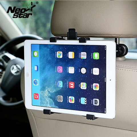 Car Back Seat Tablet Headrest Mount Holder Stand For SAMSUNG Mipad 2 iPad 2/3/4 Air 5 Air 6 ipad mini 1 2 3 4 Tablet PC Bracket ► Photo 1/6