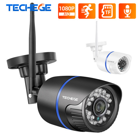 Techege WIfi Camera Audio Record Motion Detection Wireless IP Camera Outdoor IP65 Waterproof Security Surveillance Onvif TF Card ► Photo 1/6