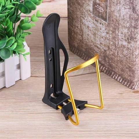 MTB Bike Bottle holder Aluminum Alloy Adjustable water bottle cage sport Drink Water Bottle Hold bicycle Accessories with Screw ► Photo 1/6