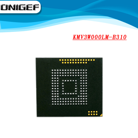 DNIGEF (1piece)100% NEW For Samsung Note 2 N7100 eMMC nand flash memory chip IC programmed with firmware KMV3W000LM-B310 ► Photo 1/2
