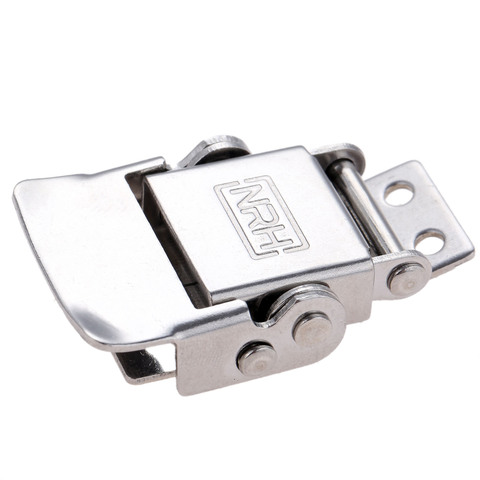 1Pc Stainless Steel Lock Flight Case Suitcases Wooden Box Toggle Latch Buckle Clasp Hasp Toolbox Buckle Luggage Hardware 46*27mm ► Photo 1/6