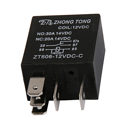 20/30 AMP Auto Relay - 5 Pin SPDT 12 V DC Automotive Relay (No Socket and Wiring Harness) ► Photo 1/6