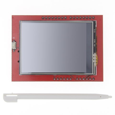 2.4 inch TFT LCD Shield Touch Panel Display Module 320x240 Ultra-HD ILI9341 Driver for Arduino Mega2560 UNO R3 with Touch Pen ► Photo 1/6