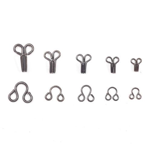 48Pcs  Metal Buckle Button Shirt Hook and Eye Fastener for Bra/Dress/Corset/Collar/Bag Wraps Quilt/Shirt/Garment Accessories ► Photo 1/6