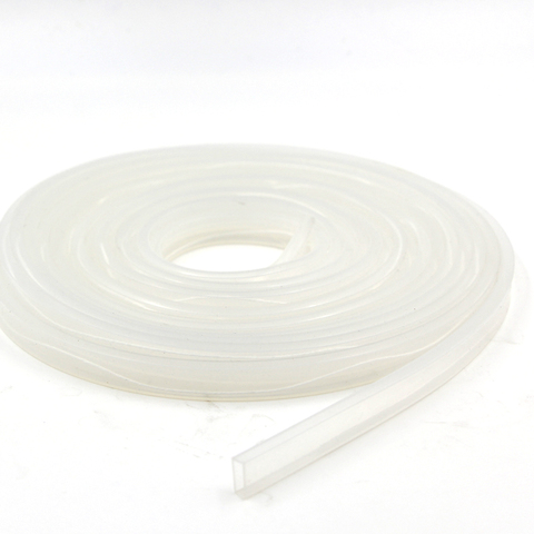 5m/10m/20m length 8mm/10mm/12mm Silicon tube cilp IP67 waterproof for SMD 5050 3528 5630 ws2801 ws2811 ws2812b led strip light ► Photo 1/6