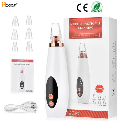 Professional Blackhead Remover Deep Cleansing Blackheads Pores Vacuum Facial Beauty Skin Care Machine Tools ► Photo 1/6