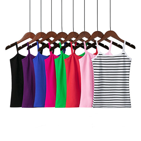 2022 Spring Summer Tank Tops Women Sleeveless Plus Size T Shirt Ladies Vest Singlets Camisole Cotton Ladies Vest 16 Colors 3XL ► Photo 1/6