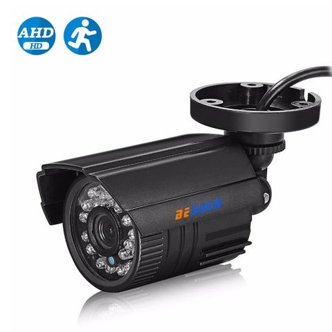 BESDER AHD Camera night vision infrared Security Video Surveilla surveillance Bullet  IR Cut Filter ABS plastic CCTV HD camera ► Photo 1/6
